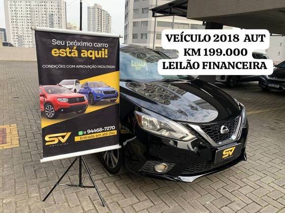 NISSAN SENTRA 2.0 SV 16V FLEX 4P AUTOMÁTICO NISSAN SENTRA 2.0 SV 16V FLEX 4P AUTOMÁTICO